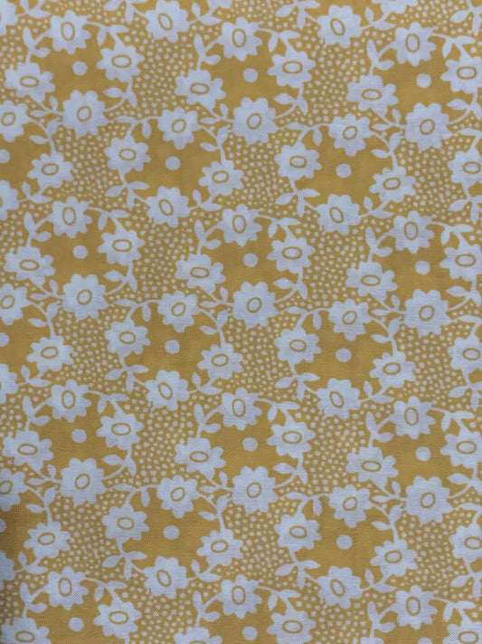 Liberty Japan -  Bespoke Millie Yellow -  fat quarter