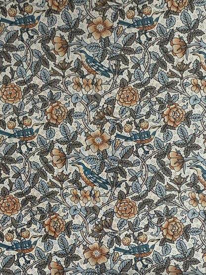 Liberty Japan - Strawberry Tree - blue/greyish - fat quarter