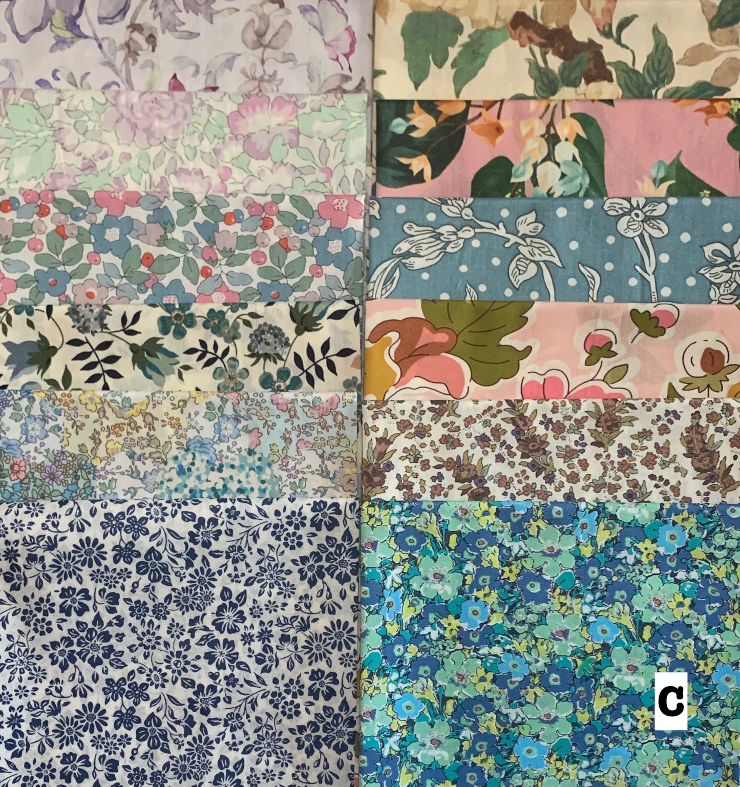 Liberty of London -  Fat quarter set of 12pcs