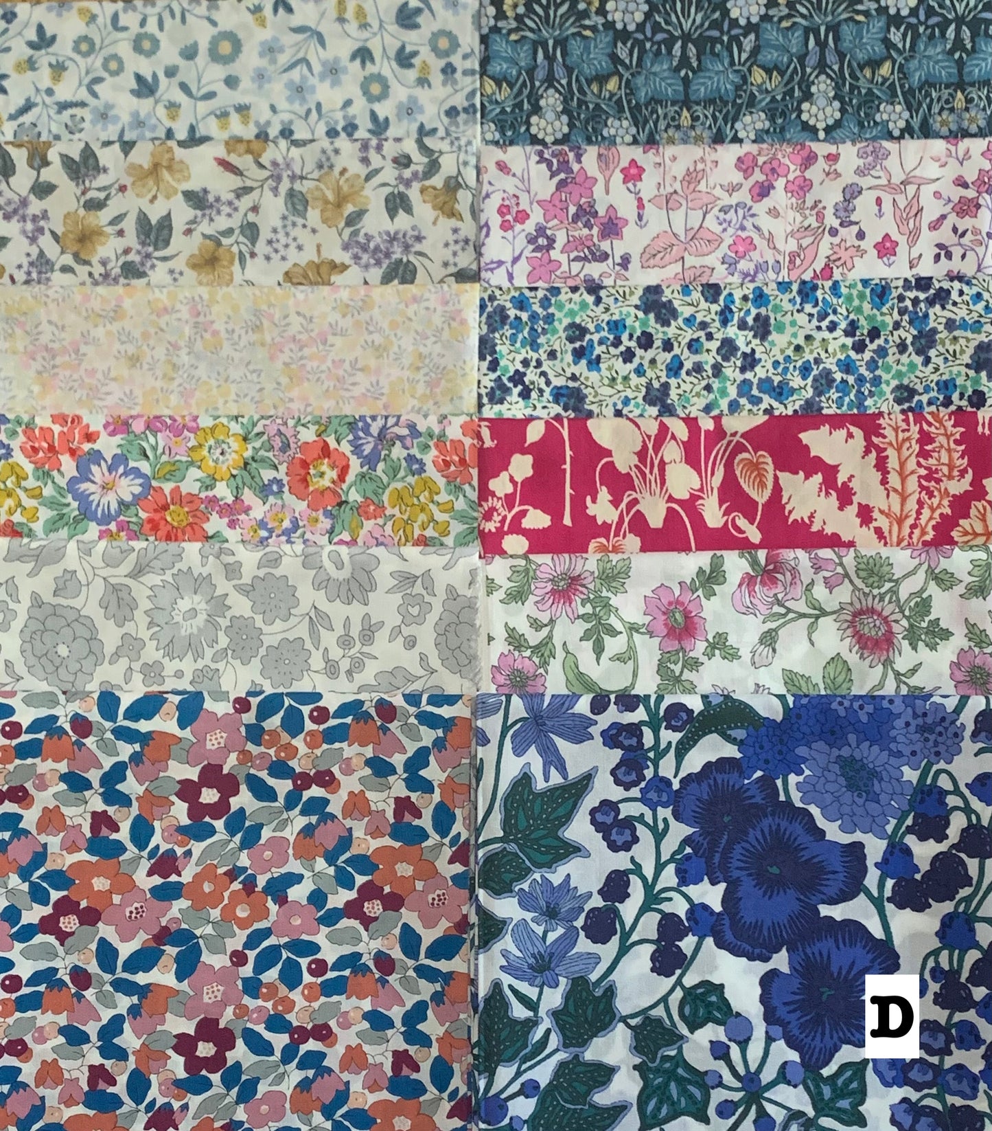 Liberty of London -  Fat quarter set of 12pcs