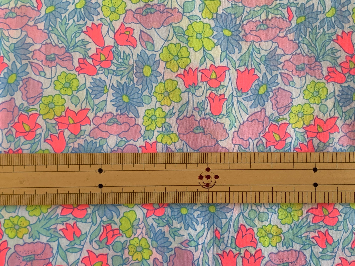 Liberty of London -  Bespoke Poppy&Daisy - neon pink