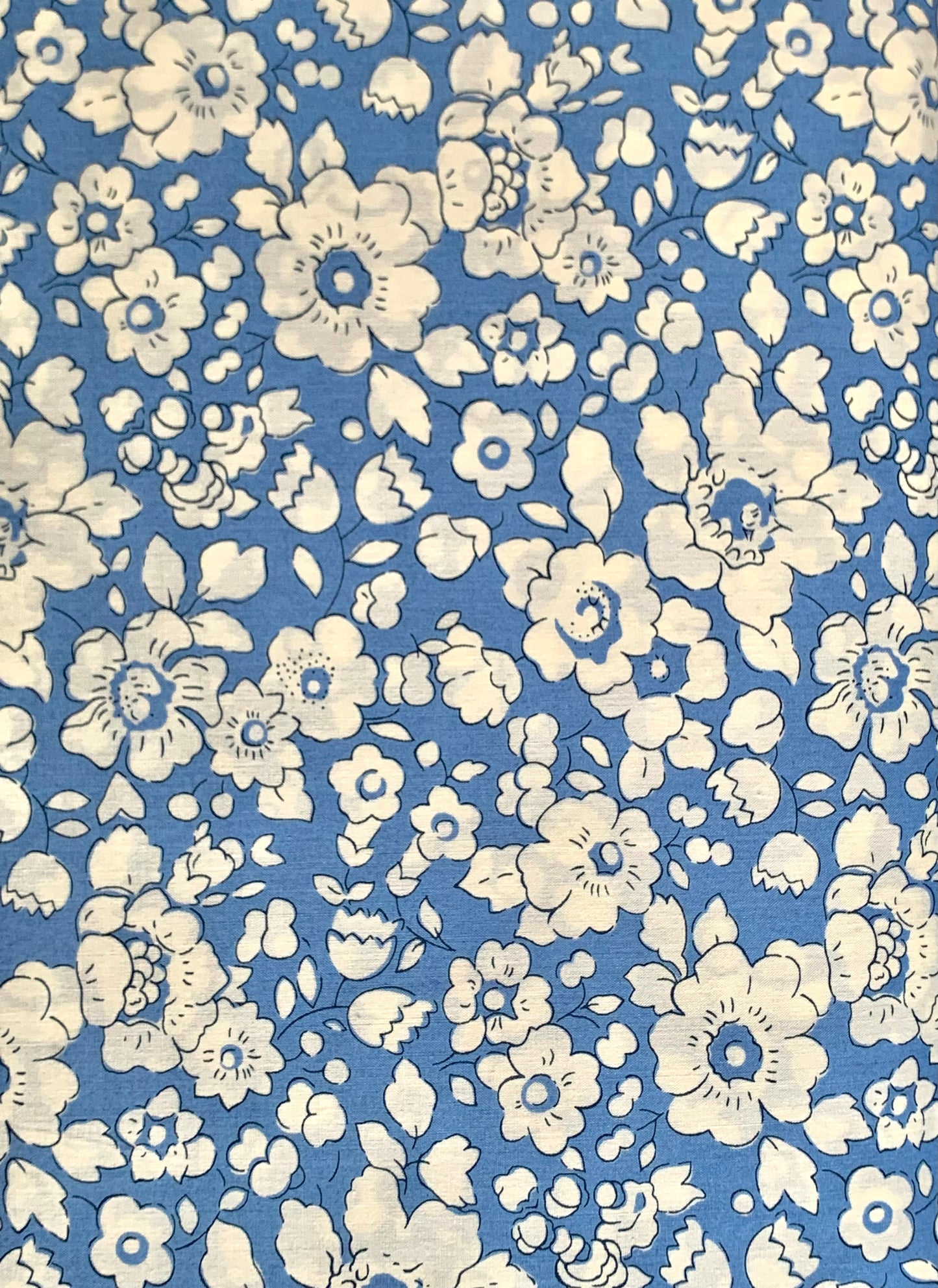 Liberty Japan -  Metre Sale - Betsy boo Blue