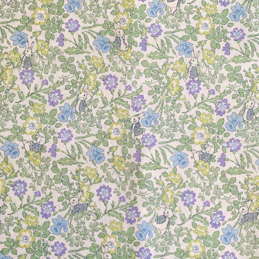 Liberty Japan -  Metre Sale -  Peter Rabbit walker rabbits
