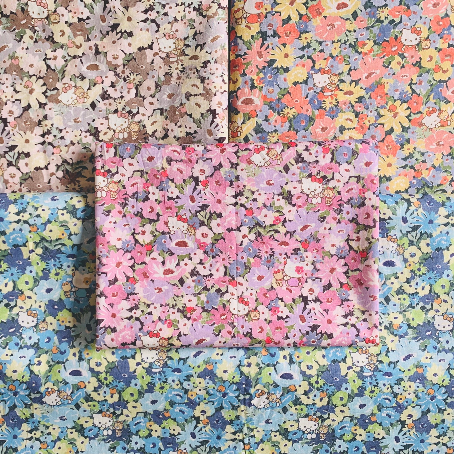 Liberty Japan x Sanrio -  Bespoke Pop Art Meadow