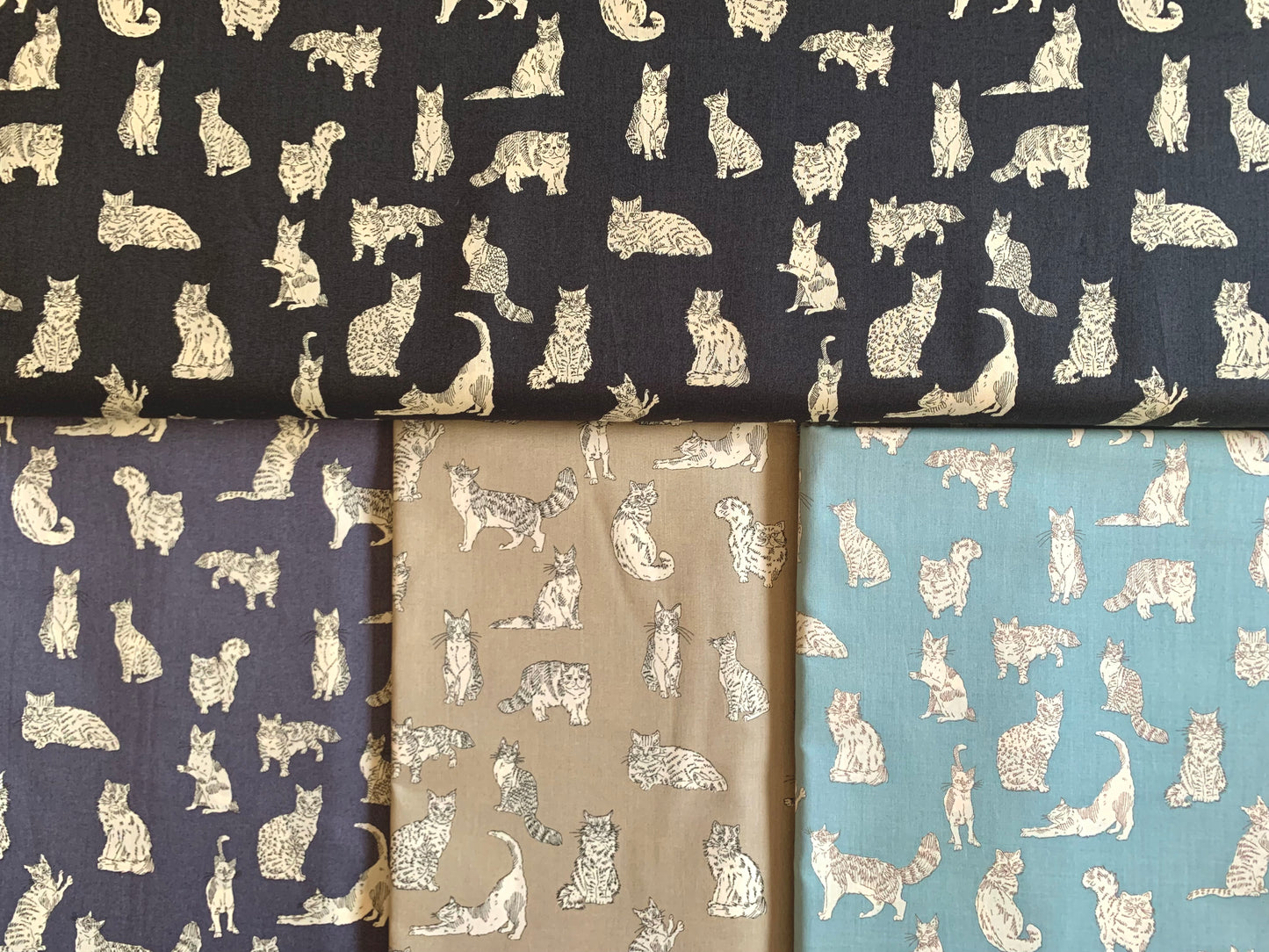 Liberty Animals 2023 AW -  Bespoke Meow - fat quarter