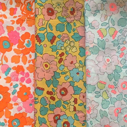 Liberty of London x Betsy Bespoke Jacadi set of 3 -  fat quarters