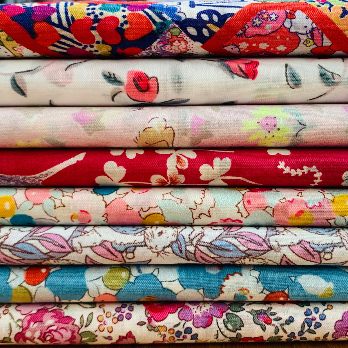 Liberty Japan Tana Lawn -  Mixed metre set of 8