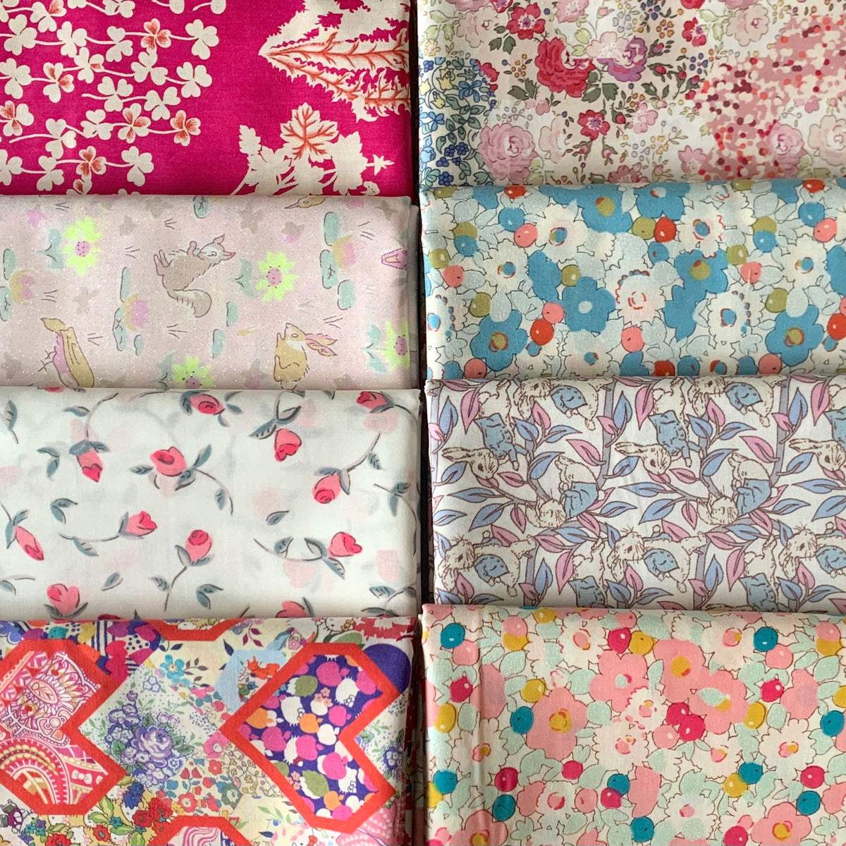Liberty Japan Tana Lawn -  Mixed metre set of 8