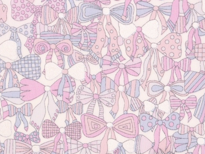 Liberty Japan - Bespoke Jenny's Bows Sparkle A -  fat quarter