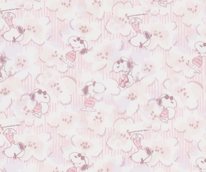 Liberty x Peanuts -  Pink -  Mini set of 6