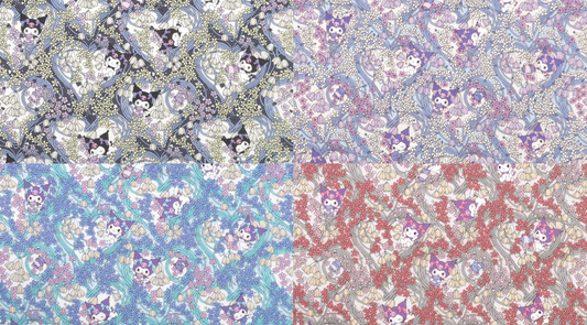 Liberty Japan -  Bespoke Sanrio Characters First Edition -  Kuromi Hearts