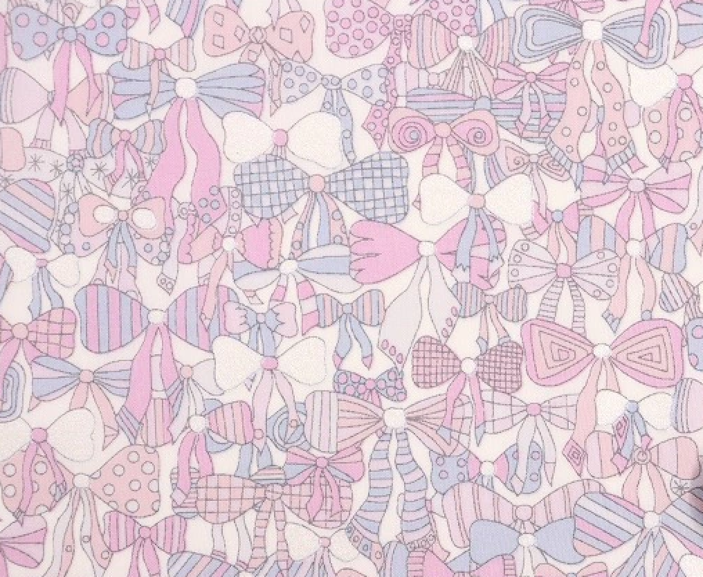 Liberty Japan - Bespoke Jenny's Bows Sparkle A -  fat quarter