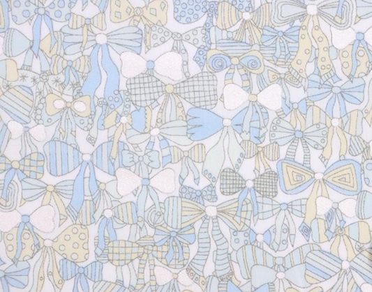 Liberty Japan - Bespoke Jenny's Bows Sparkle D -  Fat quarter