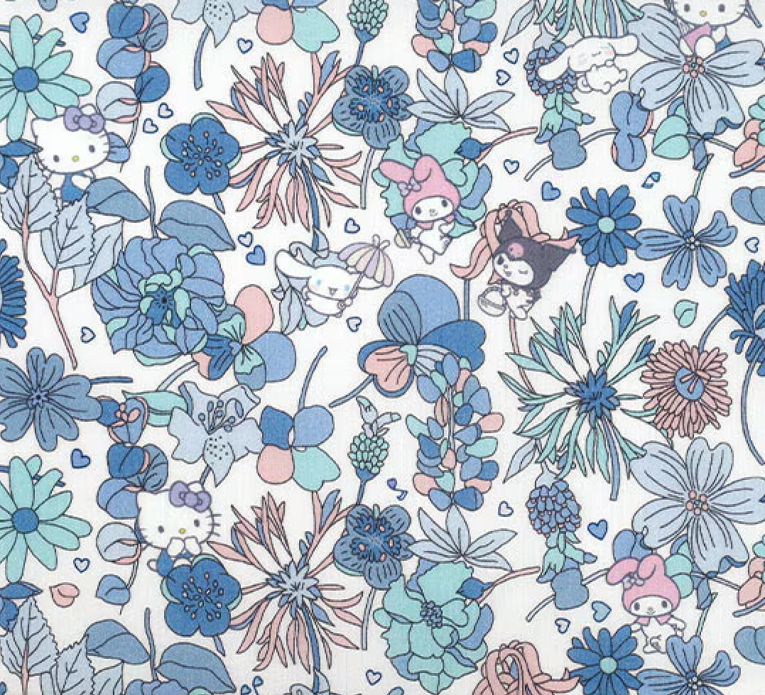 Liberty Japan x Sanrio Characters Collaboration - Bespoke Happy Meadow