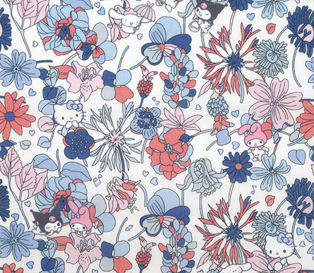 Liberty Japan x Sanrio Characters Collaboration - Bespoke Happy Meadow