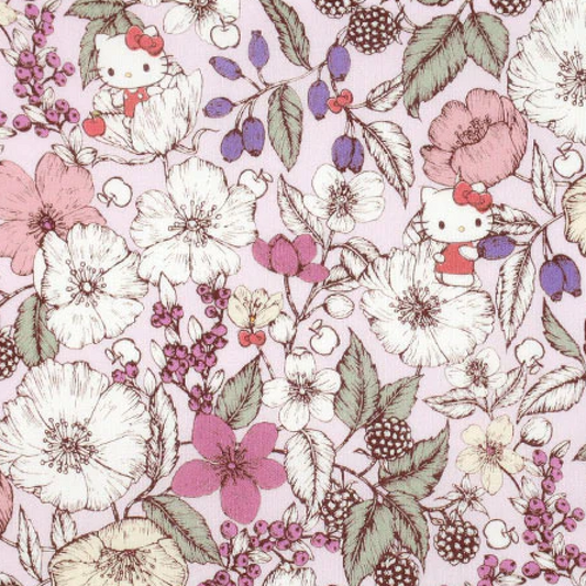 Liberty Japan x Sanrio Characters Collaboration -  Bespoke Bramble Blooms