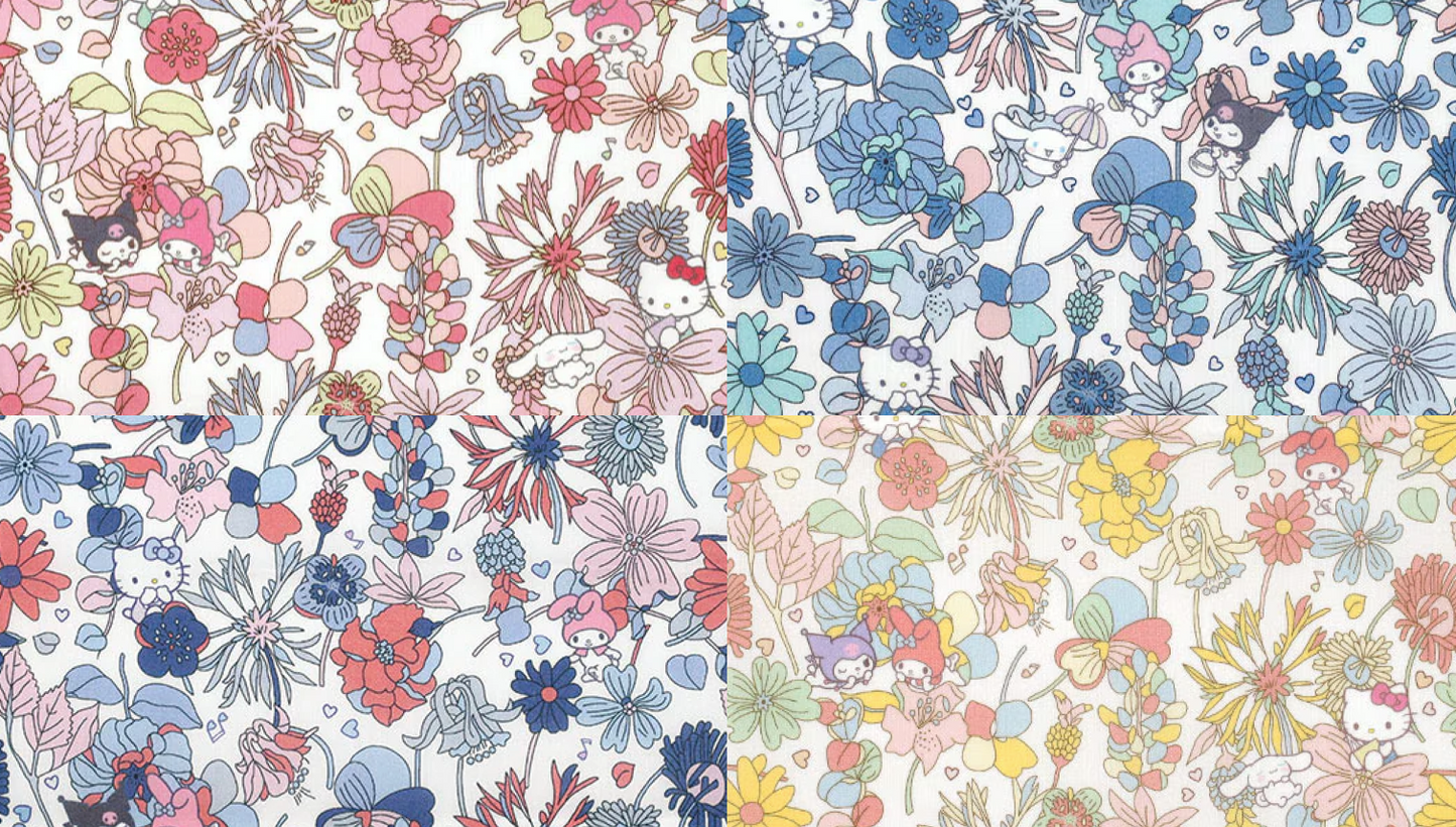 Liberty Japan x Sanrio Characters Collaboration - Bespoke Happy Meadow