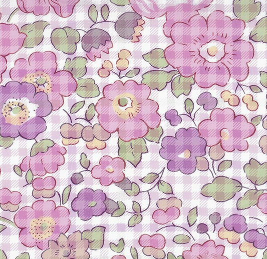 Liberty of London -  SS26 Floral Rebellion - Bespoke Betsy Check 01P