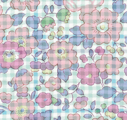 Liberty of London -  SS26 Floral Rebellion - Bespoke Betsy Check 02P
