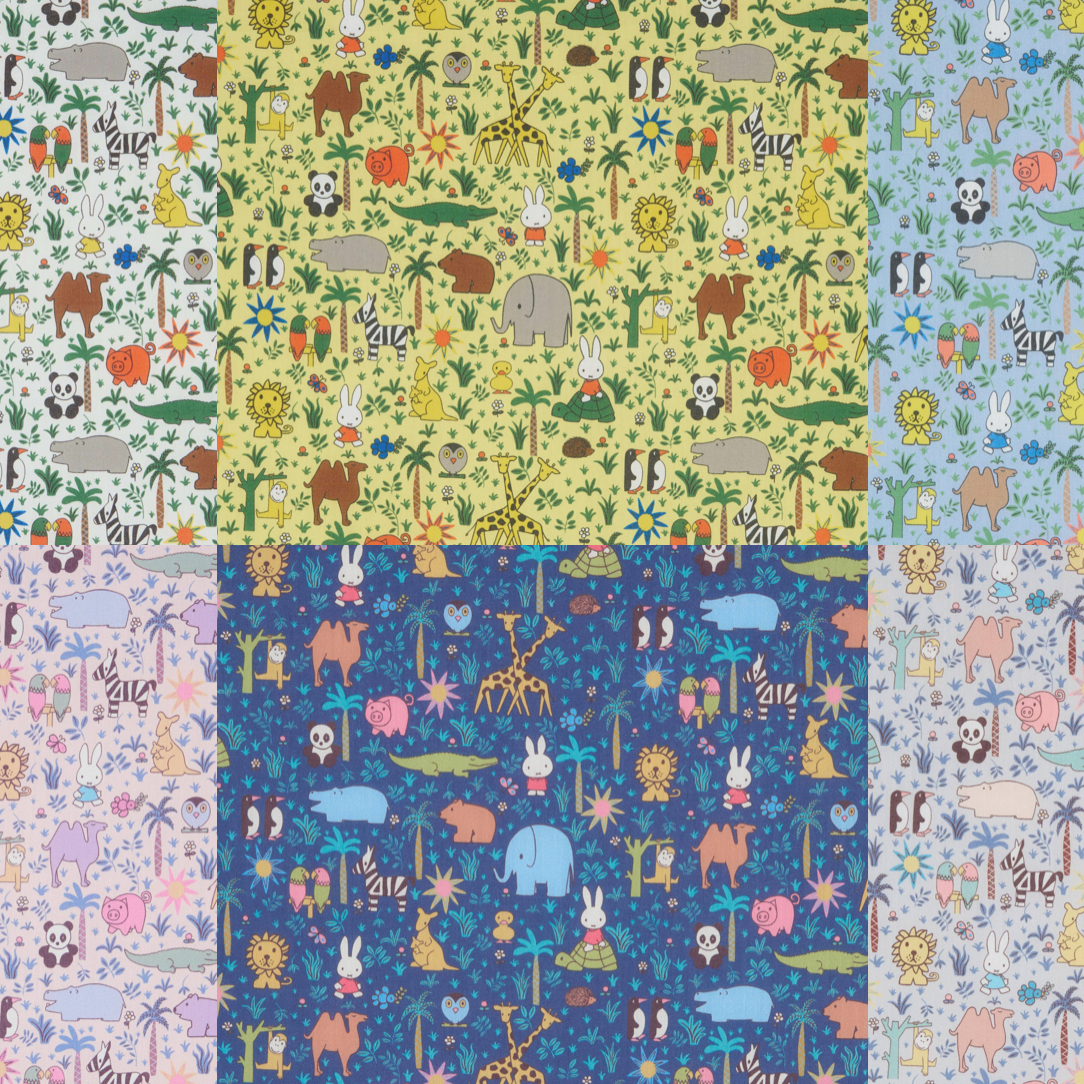 Liberty x The Miffy Picture Book Collection - Zoology