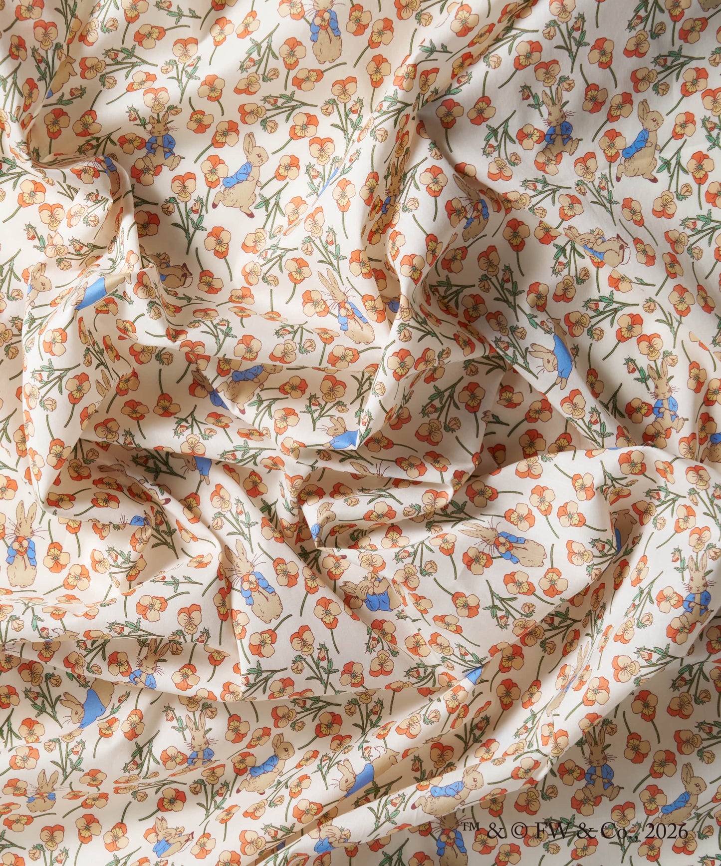 Liberty Japan x Peter Rabbit Collection 2026SS -  Ros Rabbit -  J26C