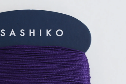 Daruma Sashiko Thread Card -  solid colour