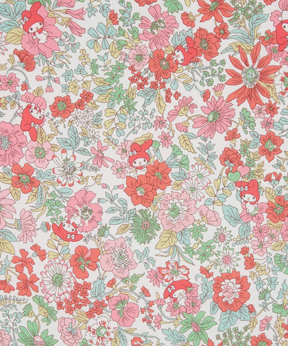 LIBERTY FABRICS CAPSULE COLLECTION MY MELODY ＆ LITTLE TWIN STARS SS25 - Emily Song - Mini Set of 4