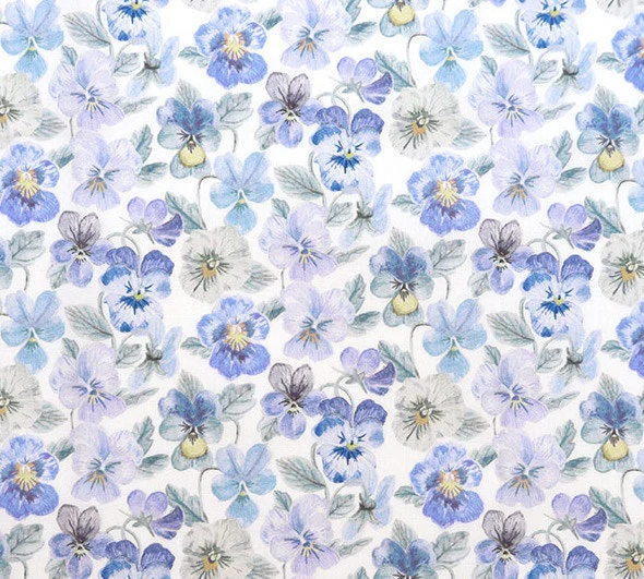 Liberty Japan - Metre Sale - Bespoke Think of Me J23F - blue mix