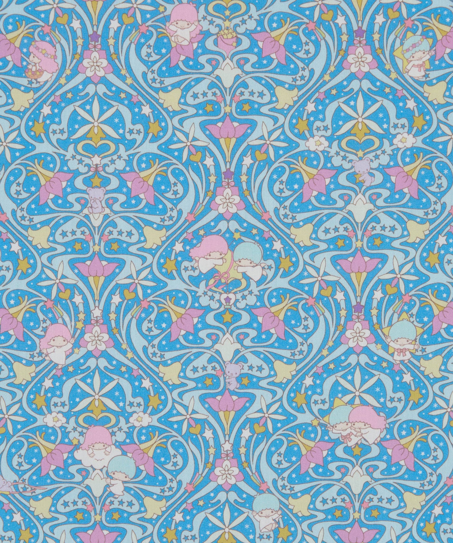 Liberty x Little Twin Stars 50th Anniversary Collection - Kiki & Lala Orchids J25C