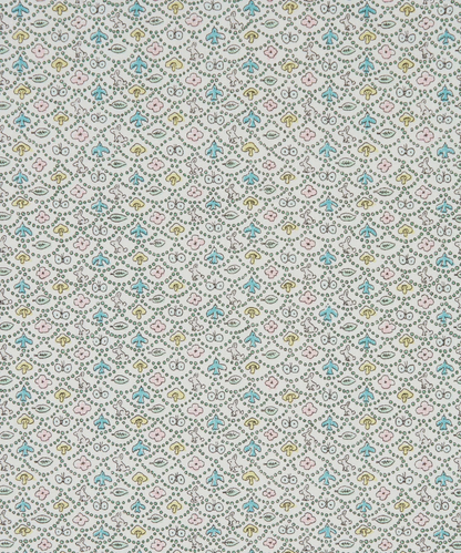 Liberty Japan - Metre Sale - Forest Wave - blue