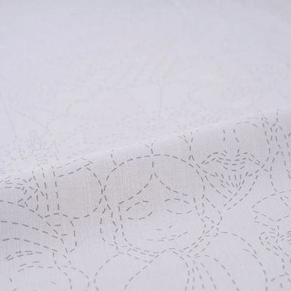 COSMO Celebration Sashiko Cloth - Seven Lucky Gods - White or Navy