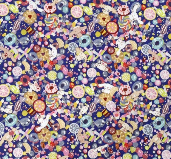 Liberty Japan -  Metre Sale - Sanrio Cinnamoroll - Sweet Peak j25d