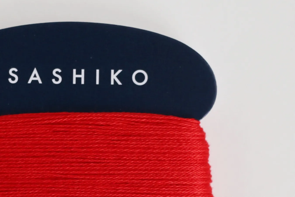 Daruma Sashiko Thread Card -  solid colour