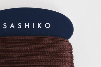 Daruma Sashiko Thread Card -  solid colour