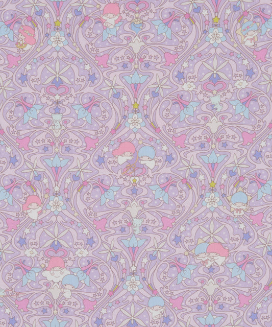 Liberty x Little Twin Stars 50th Anniversary Collection - Kiki & Lala Orchids J25D