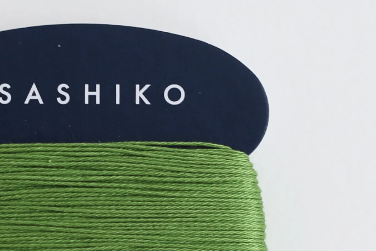 Daruma Sashiko Thread Card -  solid colour