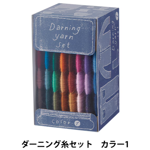 Craft Thread "Darning Thread Set: Colour 1 (57-589)" – Clover Japan