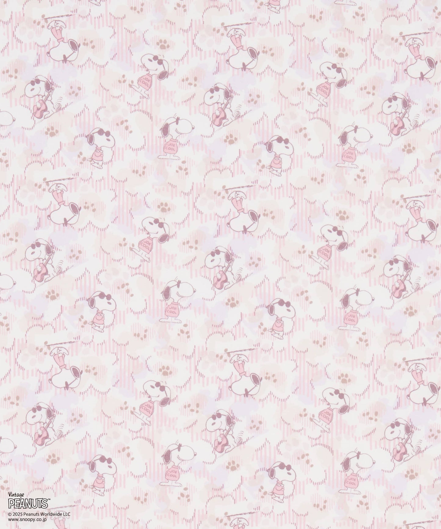 Peanuts x Liberty Fabrics Collection Vol.2 - Bespoke Joe Cool (light pink)