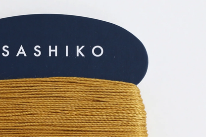 Daruma Sashiko Thread Card -  solid colour