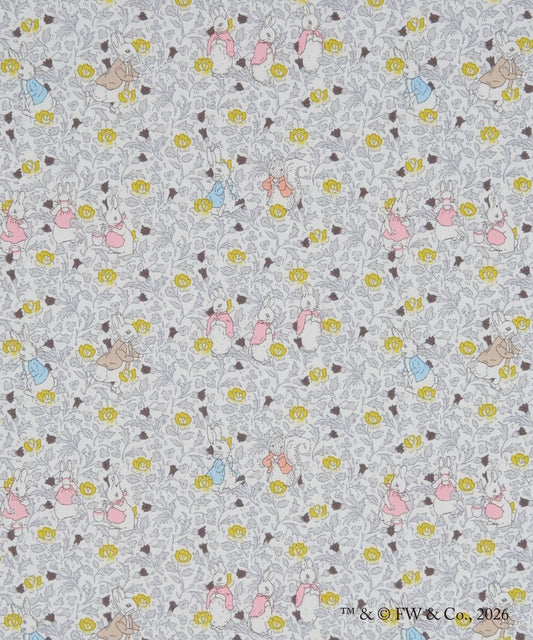 Liberty Japan x Peter Rabbit Collection 2026SS - Rose&Thistle Peter - J26C