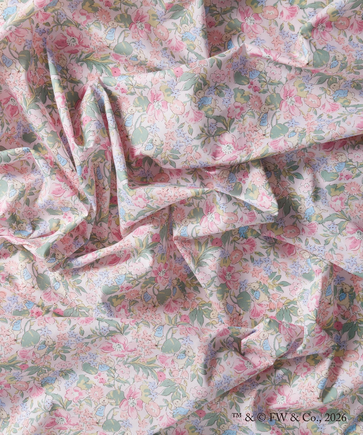 Liberty Japan x Peter Rabbit Collection 2026SS - Poppy&Honesty Peter - J26A