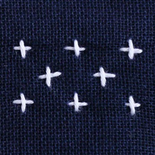 Daruma Sashiko Thread Card -  solid colour