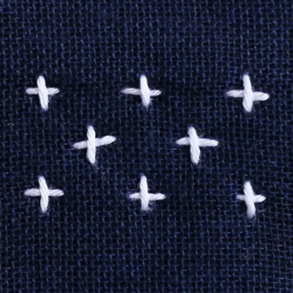 Daruma Sashiko Thread Card -  solid colour