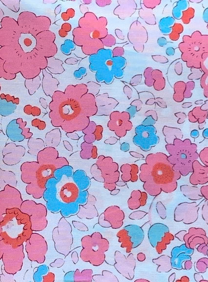 Liberty Japan - Metre Sale -  Bespoke Betsy Hibiscus