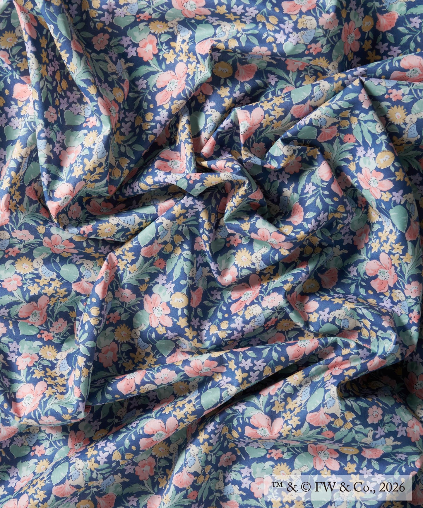 Liberty Japan x Peter Rabbit Collection 2026SS - Poppy&Honesty Peter - J26D