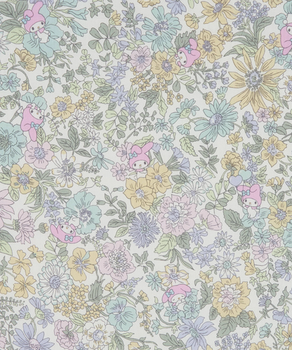 LIBERTY FABRICS CAPSULE COLLECTION MY MELODY ＆ LITTLE TWIN STARS SS25 - Emily Song - Mini Set of 4