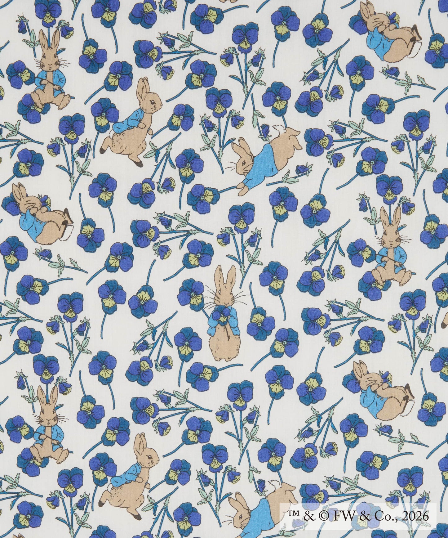 Liberty Japan x Peter Rabbit Collection 2026SS -  Ros Rabbit -  J26E