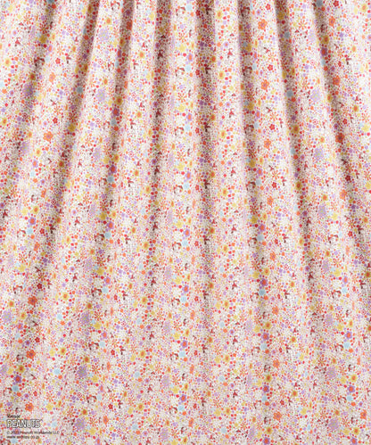 Peanuts x Liberty Fabrics Collection Vol.2 - Bespoke Floral Delight (orange/purple mix)