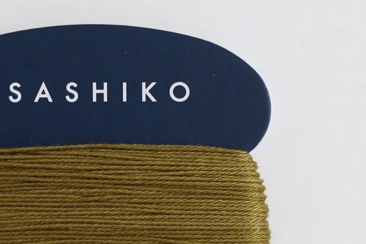 Daruma Sashiko Thread Card -  solid colour
