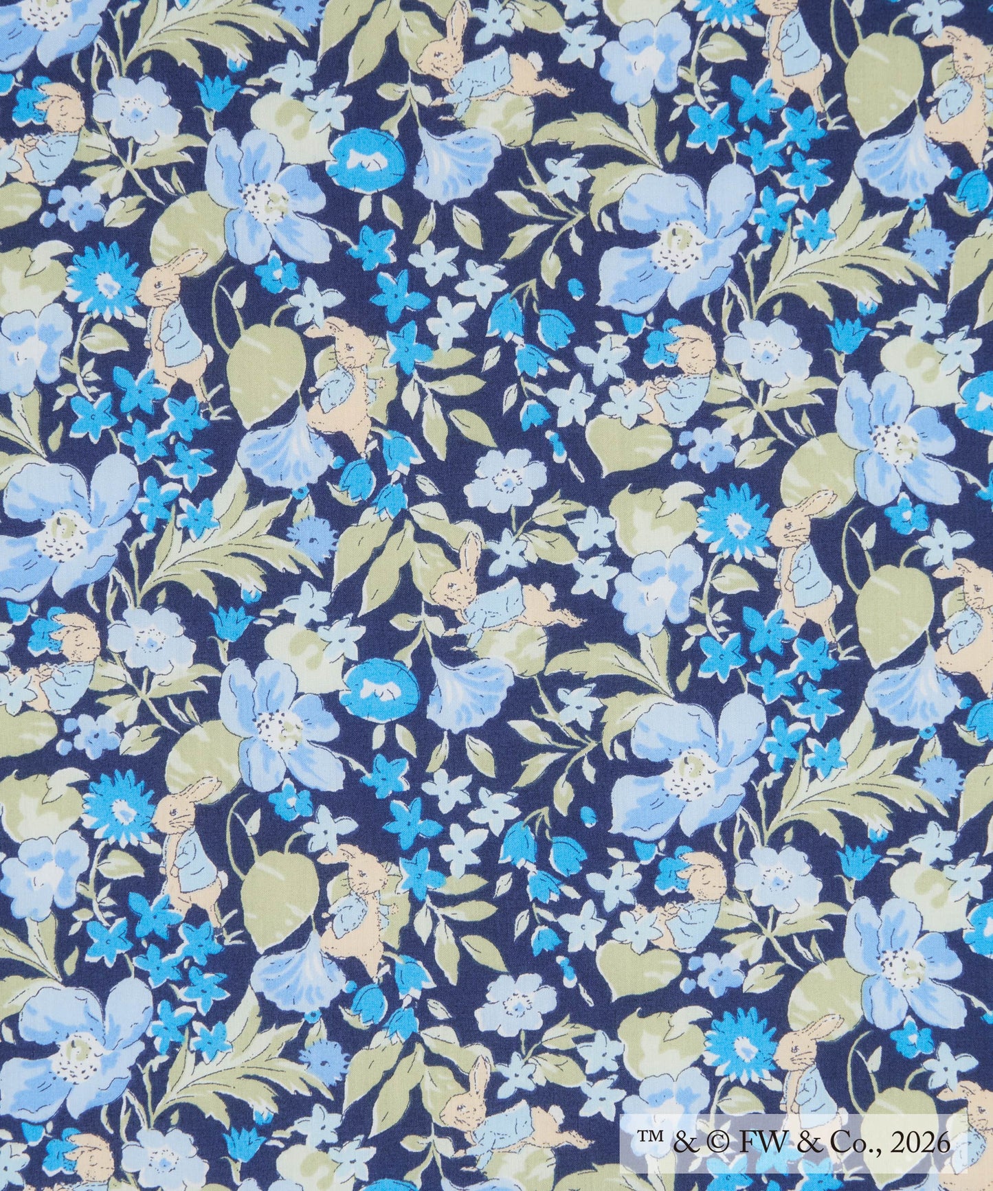 Liberty Japan x Peter Rabbit Collection 2026SS - Poppy&Honesty Peter - J26B